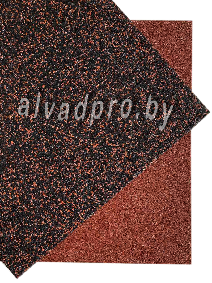 Резиновая плитка ALVADPRO 500*500*16 мм - фото 3 - id-p153985482