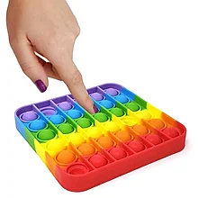 Детская  игрушка "Пупырка" пузыри антистресс POP IT разноцветные