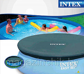 Тент чехол (крышка) для надувных бассейнов Easy Set 244 см Intex 58939 (28020) купить в Минске
