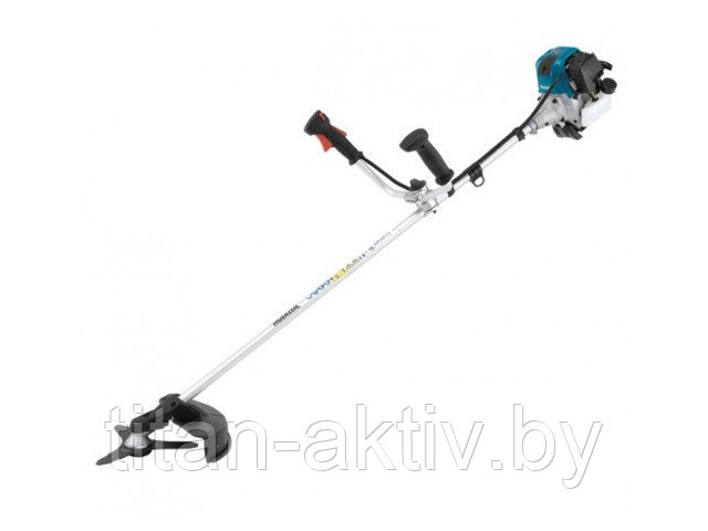 Мотокоса MAKITA EBH 341 U c ножом (1.07 кВт, 33.5 см3, нож 400х10.0 мм, 4 зуб., ремень быстроснимаем