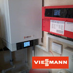 Котельная с конденсационным котлом Viessmann Vitodens 200