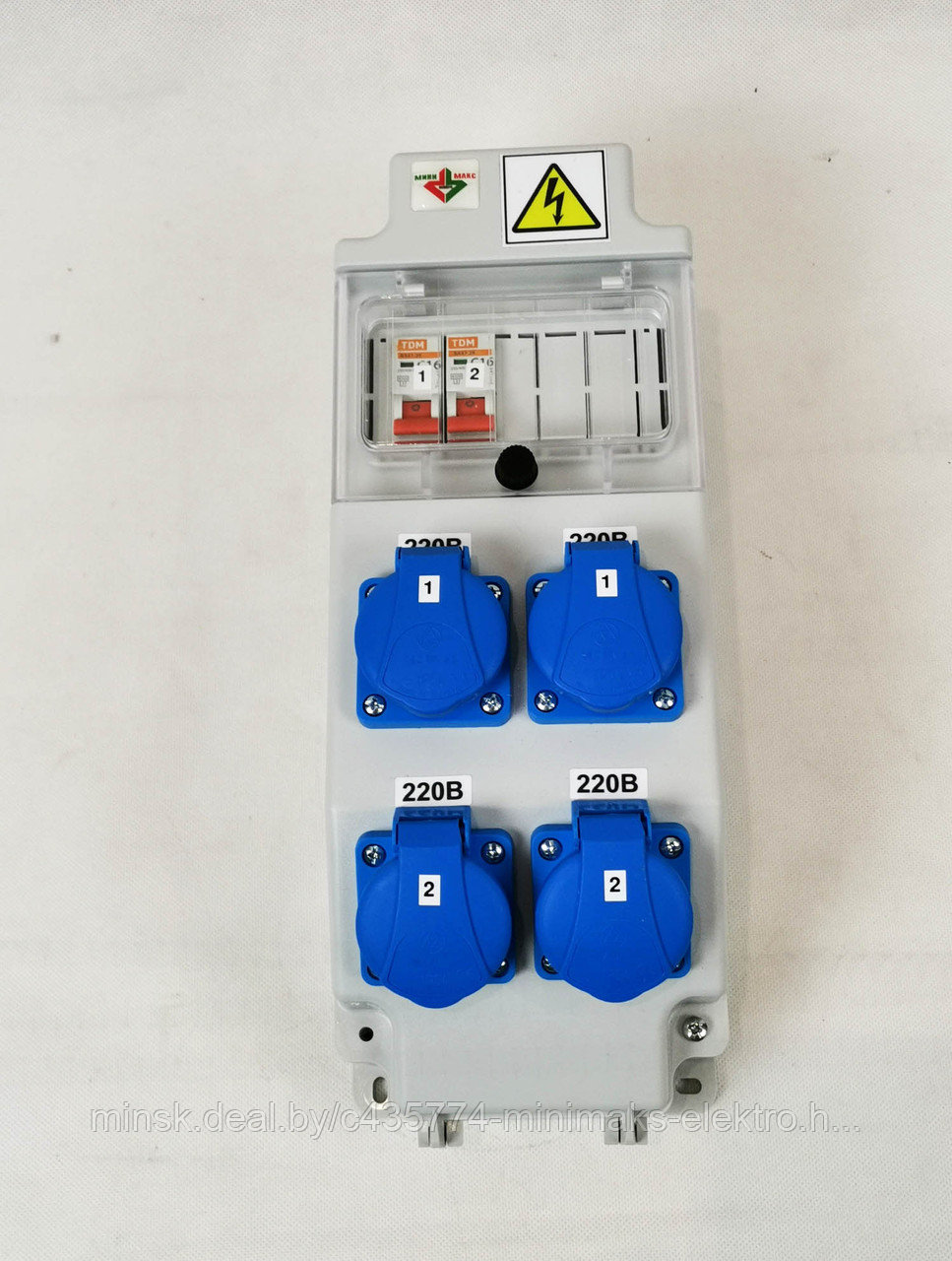 Бокс комбинированный ROS 6 AB/CI/EK-101 с разъемами