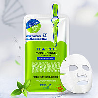 Успокаивающая тканевая маска для лица Mediheal Teatree Care Solution Essential Mask EX. 24мл,