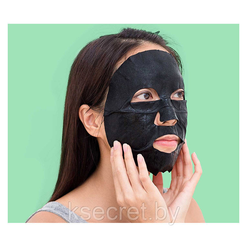 Маска для лица с экстрактом бамбука Mediheal Bamboo Charcoal 4D Black Mask 25мл - фото 2 - id-p154083372