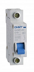 CHINT DZ47-60 1P 6A, 4,5кA, тип C Автоматический выключатель