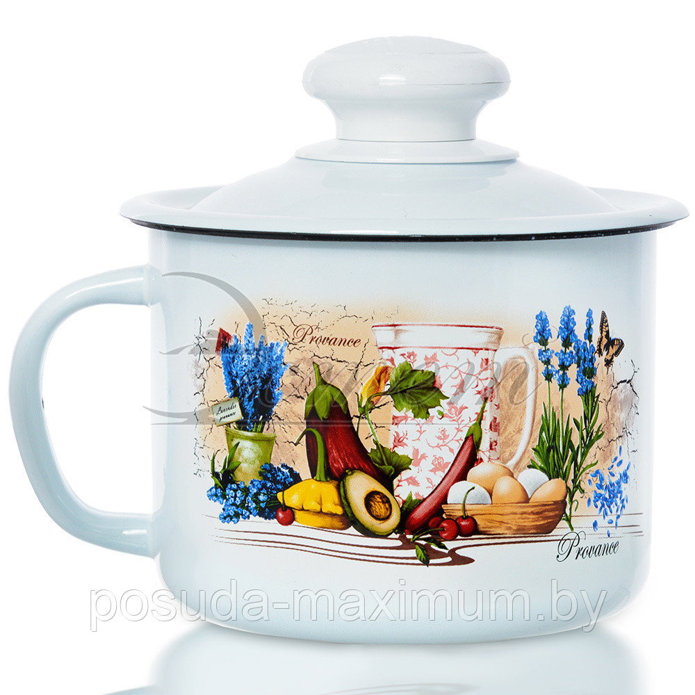 Кружка Прованс с крышкой 1,0 л715096