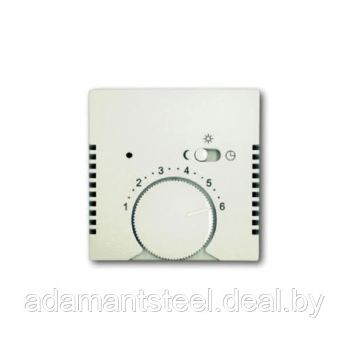 Basic 55 - Лицевая панель для термостата 1095U,1096U (шале-белый) - фото 1 - id-p138599841