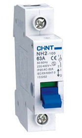 Выключатель нагрузки модульный NH2-125 1P 63А (CHINT)