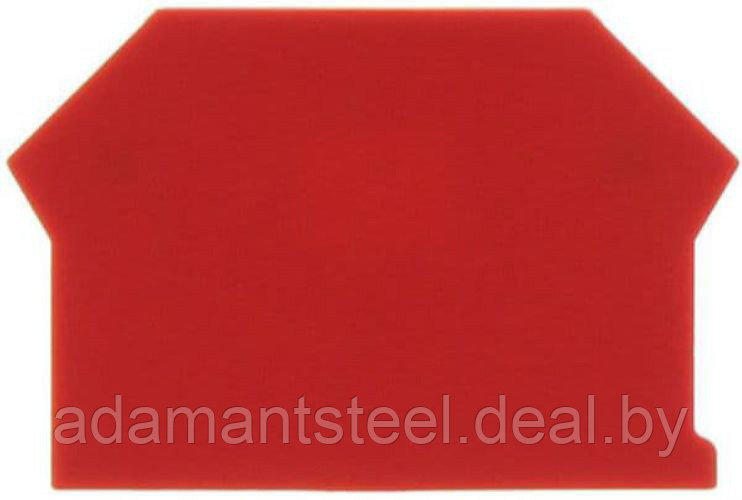 Крышка боковая AP 2,5-10 RD для клемм RK и SRK(2,5мм2-10мм2), красная - фото 1 - id-p138602355