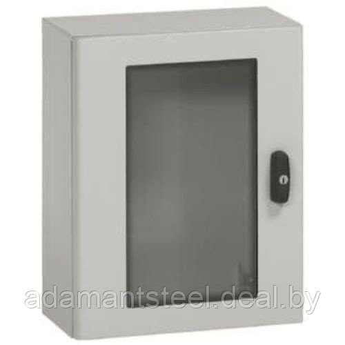 Шкаф моноблочный Atlantic МП 800x600x250, стекл.дверь, IP66 - фото 1 - id-p138604769