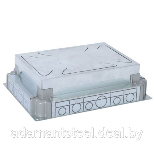 Коробка монтажная встраиваемая для заливки в бетон для напольных коробок 8М/12М (088020,088023,088120,088123) - фото 1 - id-p138605795