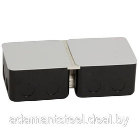 Монтажная коробка для блоков розеточных 540ХХ металл 6(2х3)М
