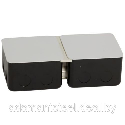 Монтажная коробка для блоков розеточных 540ХХ металл 6(2х3)М - фото 1 - id-p138604982