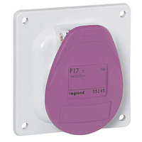 Розетка встраиваемая 2P 16А IP44 24V