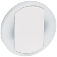 Celiane - Лицевая панель для выключателя с кольцевой подсветкой белый