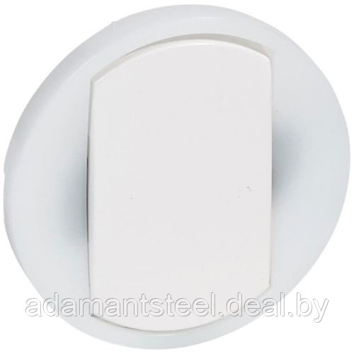 Celiane - Лицевая панель для выключателя с кольцевой подсветкой белый - фото 1 - id-p138605112