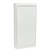 Щиток накл. Nedbox 48М (4х48+1) белая металл. дверь, с клеммами N+PE, IP41