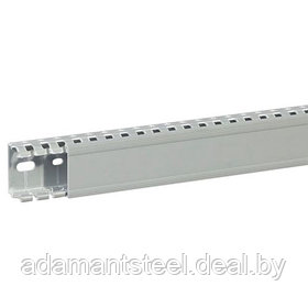 Перфорированный кабель-канал Transcab 40х25 мм (ширина крышки х глубина короба) L=2м серый