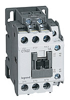 Контактор CTX3 22 3P 9A (AC-3), Uк=48VDC, 1NO+1NC всп.контакт