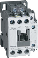 Контактор CTX3 22 3P 18A (AC-3), Uк=230VAC, 1NO+1NC всп.контакт