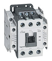 Контактор CTX3 40 3P 32A (AC-3), Uк=24VAC, 2NO+2NC всп.контакт