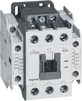 Контактор CTX3 40 3P 40A (AC-3), Uк=230VAC, 2NO+2NC всп.контакт