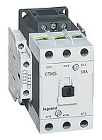 Контактор CTX3 65 3P 50A (AC-3), Uк=24VDC, 2NO+2NC всп.контакт