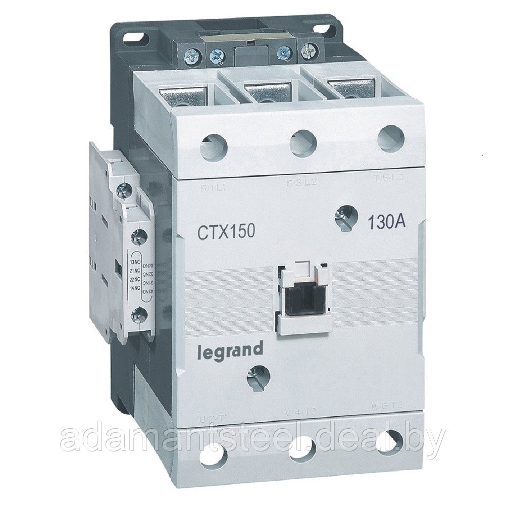 Контактор CTX3 150 3P 130A (AC-3), Uк=24VDC, 2NO+2NC всп.контакт - фото 1 - id-p138606481