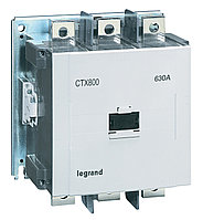 Контактор CTX3 800 3P 630A (AC-3), Uк=380 450VAC, 2NO+2NC всп.контакт