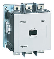 Контактор CTX3 800 3P 800A (AC-3), Uк=380 450VAC, 2NO+2NC всп.контакт