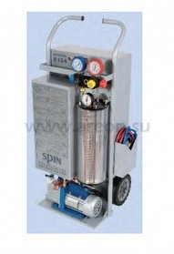 Установка Monoclima BiPower для заправки кондиционеров, ручное упр-e, R134а, 12/220 В, SPIN (Италия)