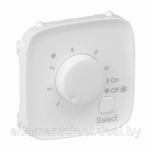Valena Allure - Лицевая панель для термостата для теплых полов белая - фото 1 - id-p138608368