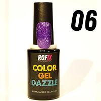 Гель-лак Rofix Dazzle Color Gel #D006, 10.5гр (Rofix)