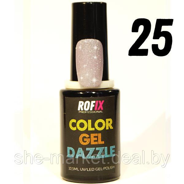 Гель-лак Rofix Dazzle Color Gel #D025, 10.5гр (Rofix) - фото 1 - id-p154099495