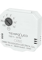 Таймер лестничный Tempo Led, 15 сек. - 15 мин., уст. в монт.коробку