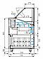 Витрина для мороженого BLISS IC72 SL 1,3-1 индивидуальное исполнение, фото 6