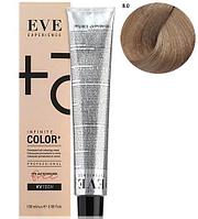Стойкая крем-краска для волос EVE Experience 8.0 светлый блондин, 100 мл (Farmavita)