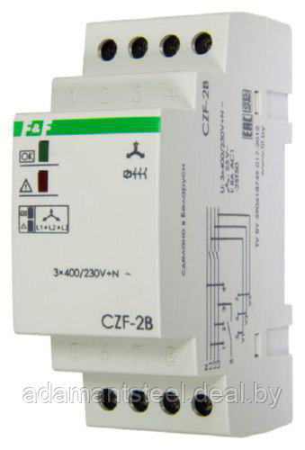 Реле контроля фаз CZF-2B - фото 1 - id-p138609938