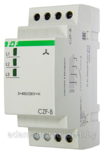 Реле контроля фаз CZF-B - фото 1 - id-p138609942