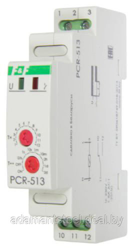 Реле времени PCR-513, с задержкой включения - фото 1 - id-p138609952