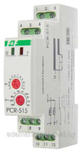 Реле времени PCR-515, с задержкой включения - фото 1 - id-p138609954