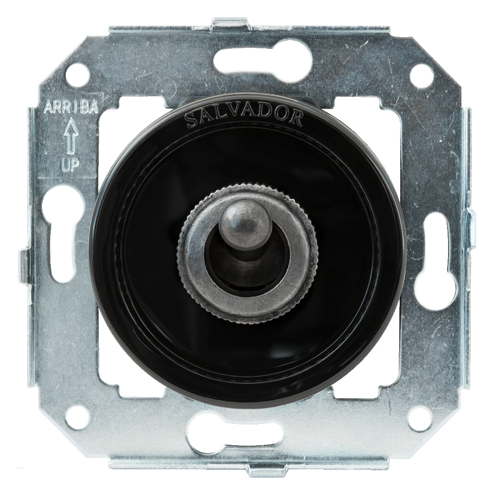 Тумблерный выключатель для внутреннего монтажа Salvador "Серебро" - фото 4 - id-p154130772