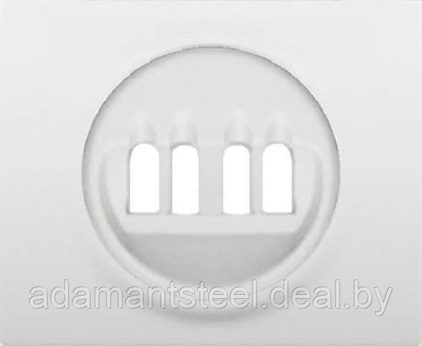 Galea Life - Обрамление для розетки двойной аккустической White - фото 1 - id-p138608695