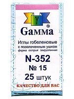 Игла для шитья, ручная гобеленовая №15 "Gamma"
