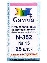 Игла для шитья, ручная гобеленовая №15 "Gamma"