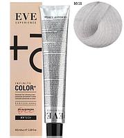 Стойкая крем-краска для волос EVE Experience 10.11 платиновый блондин интенсивно-пепельный, 100 мл (Farmavita)