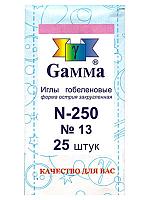 Игла для шитья, ручная гобеленовая №13 "Gamma"