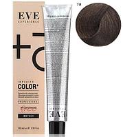 Стойкая крем-краска для волос EVE Experience 7.8 очень светлый коричневый кашемировый, 100 мл (Farmavita)