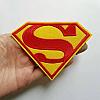 Термонаклейка "Супермен" 7.5 х 5 см, фото 2