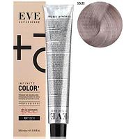 Стойкая крем-краска для волос EVE Experience 10.21 платиновый блондин перламутрово-пепельный, 100 мл